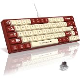 Ajazz AK680 Brown Switch Hot-Swap Wired Keyboard Rainbow Light Type C Wired (Brown Switch)