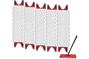 DLAIMI 5 Pièces Serpillere Recharge Compatible with Vileda Ultramax, Housse de Coussin de vadrouille en Microfibre pour Tous Les sols durs pour Machine à Laver