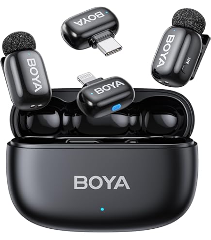 Boya BOYALINK A1 Draadloze lavalier-microfoon, mini-microfoon