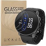 MEMELOKA Vetro Temperato per SUUNTO 9 Peak, 3 Pezzi [Anti-Impronta][Senza Bolle][Facile da installare] Durezza 9H Antigraffio