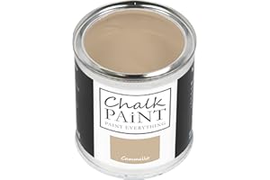 ‎CHALK PAINT PAINT EVERYTHING Chalk Paint Everything® Cammello (Kamel-Beige) - (750 ml) Wasserbasierte Kreidefarbe für Shabby-Chic-Möbel, Dekoration und Recycling-Projekte – Ungiftig, leicht anzuwenden