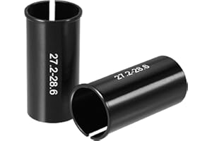 X AUTOHAUX 2 Pcs Bike Seat Post Tube Adapter Reducing Sleeve