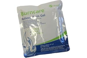 Burncare EMERGENCY FIRST AID BURN CARE SCALD SOOTHING STERILE HYDROGEL DRESSINGS 20CM X 20CM (200MM X 200MM)