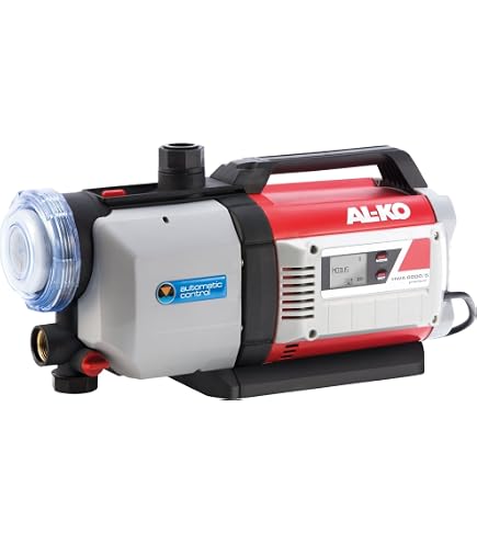 AL-KO Hauswasserwerk HW 3000 Classic – 650 W, 3100 L/h, Förderhöhe 35 M, 17 L Druckbehälter, Für Garten & Haus