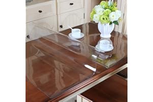 VITA FELICE Homen Tablecover Waterproof PVC Protector for Table/Desk Table Pads Table Covers Custom Size (23.5x51 Inch(60x130cm))