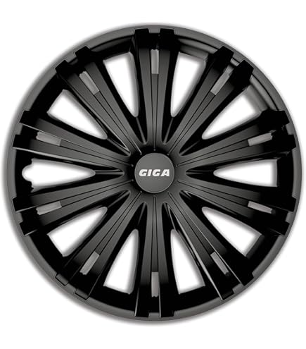 NN: 16 Zoll Radkappen Einzelstück Schwarz Weiss Chrom In Nordrhein