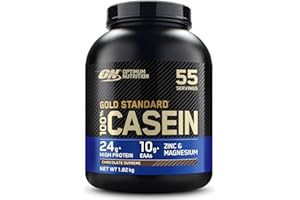 ‎OPTIMUM NUTRITION Optimum Nutrition Gold Standard 100% Casein Proteinpulver, Geschmack Chocolate Supreme, 1.82kg, 55 Portionen