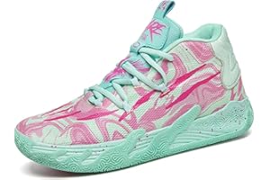 TAIATI Zapatillas de Baloncesto Deportivas de caña Alta para Hombre Mujeres clásicas Suela Casuales Moda Zapatos Deporte Antideslizantes,Fitness, Caminar, Informales