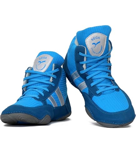 LZQpearl Men's Women's Boxing Boots, Mens Kids Children Adults Superior Wrestling Footwear, Unisex Junior Boxers Trainers Fight Shoes For Training Fighting MMA Muay Martial Arts (Black,37 (5 UK