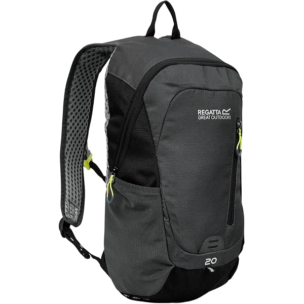 Trespass Herren Bustle Rucksack – 25 Liter, Mit Laptopfach, Wasserdichten Taschen & Netztaschen, Aus Polyester-Ripstop