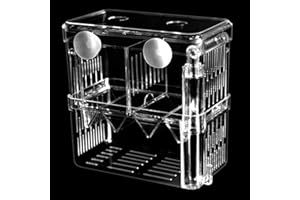 DEZP 1 PCS sala parto acquario acquari per pesci sala parto acquario sala parto acquario accessori per acquario Acquario Serbatoio di pesci Incubatore con scomparto isolante accessori