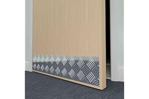 THE-ALUMINIUM-SHOP Tread Plate Kickplate (200mm x 600mm 4 Holes)