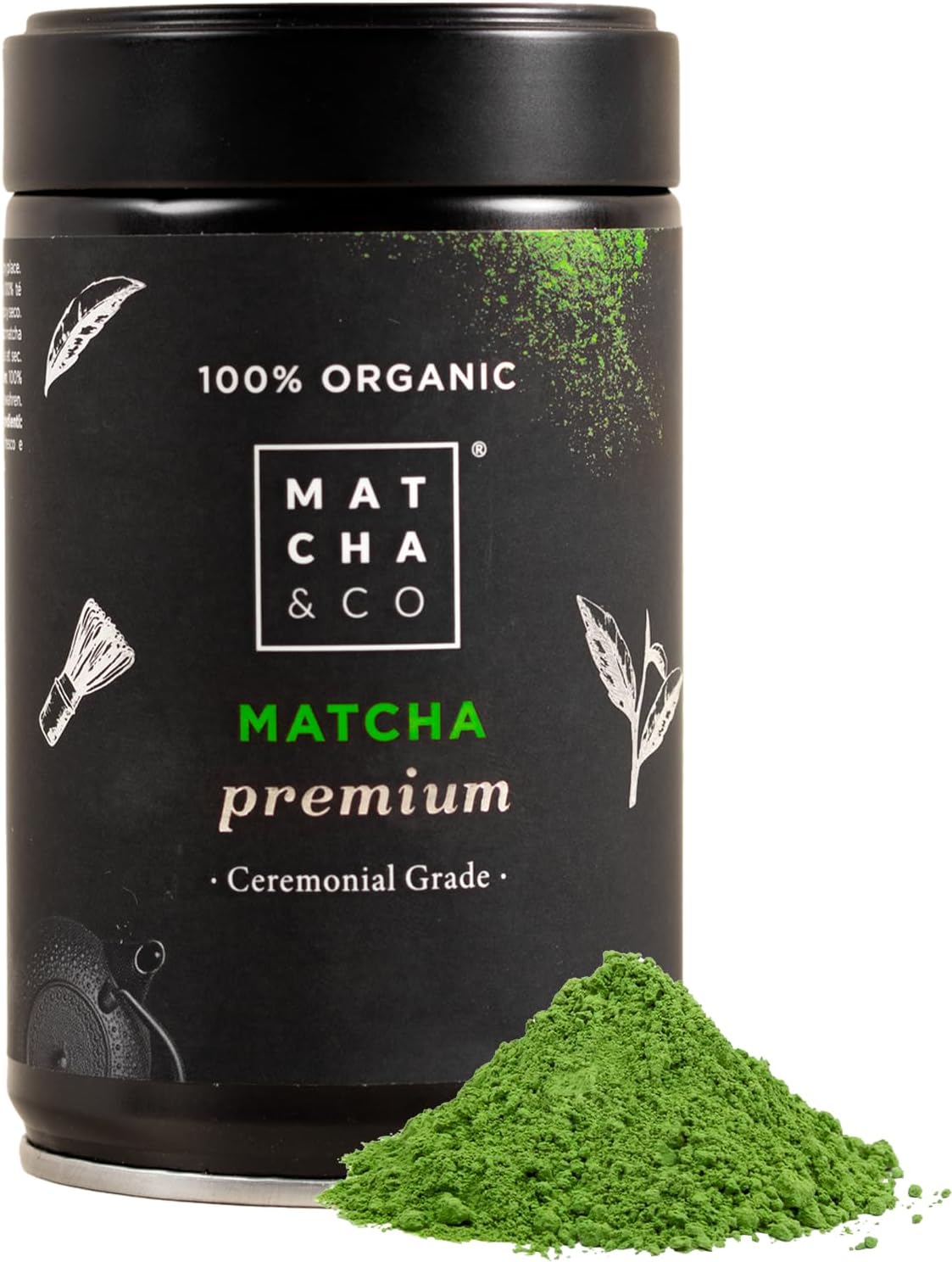 Té Matcha Ceremonial Premium 80 Gr