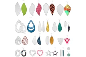 OOTSR 19 piezas Pendiente Troqueles de Metal, Dies Corte Plantillas Estarcir, Metal Plantillas Troquelado Cutting Dies para DIY Pendiente Artesanal