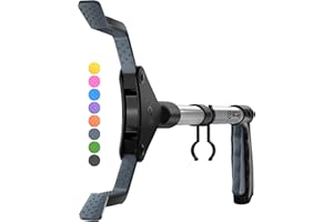 SLAH Pinza Articulada 32" Pinzas Largas Palo, Agarradores De Mano Para Discapacitados, Recogedores De Arena Para Adultos, Plegables, Giratorios De 360 Grados (GRIS, 82 Cm)