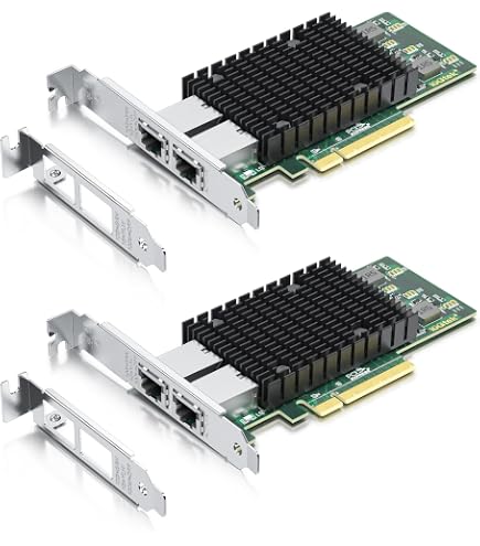 Intel X540T1 X540-T1 Ethernet Converged Low Profile Network