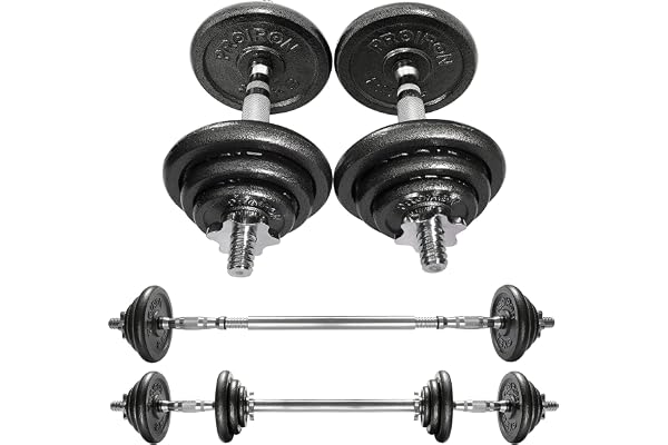 PROIRON Poids Musculation,φ25mm/φ30mm,1.25kg,2.5kg,5kg,10kg,Musculation Poids Disque,Femme,Homme