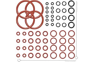 KASURE Lot de 60 Joints Toriques pour Machines à Café Philips Saeco, Soupape de support, Valve d'écoulement, Compatible avec Philips Saeco Gaggia Spidem