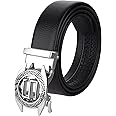 ZORO mens belt, PU leather belt for men, alphabet letter A B G N M R S T V