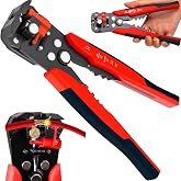 AEE&reg; 5&rsquo;i 1 Arada Otomatik Kablo Soyucu, Kesici, Kıvırıcı ve Pabu&ccedil; Sıkma Pensesi | Automatic Wire Stripper & Crimper &ndash; 0.2-6 m