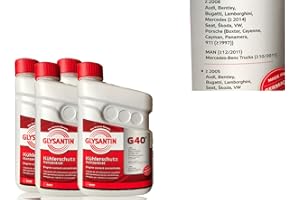 VISION WELL BASF GLYSANTIN Frostschutz Kühlerfrostschutz Konzentrat G40 ROT 6,0 LF