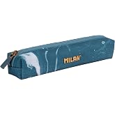 MILAN Lava Series Mini Round Pencil Case, Blue