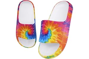 WYSFLY Kids Sliders Boys Girls House Slippers Non-slip Summer Beach Pool Slide Sandals