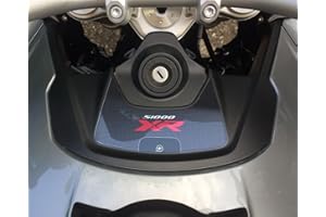 ‎LABELBIKE labelbike - 3D Aufkleber aus Gelharz Motorrad-Zündschlüssel-Schutzbereich kompatibel mit BMW S1000XR