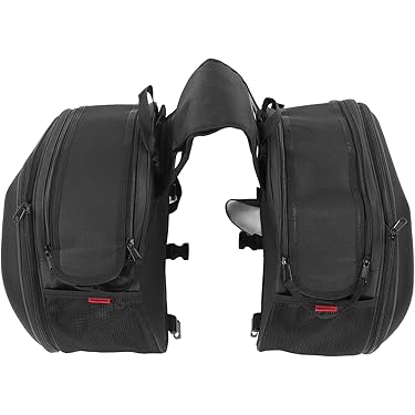 Lot De 2 Sacoches Selle Cuir Universelles Pour Vélo/moto - Parrys Leather World