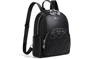 Atarni Rucksack Damen Klein Elegant Lederrucksack - 3 in 1 Casual Daypack Rucksäcke Handtasche Modern Rucksacktasche Cityrucksack Kleiner PU Leder Tagesrucksack für Frauen