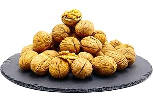 ‎FRUCHT & NUSS GENUSS Walnüsse in der Schale aus Frankreich/Grenoble 1000g | ohne Zusätze | Naturbelassen mit Schale | Walnuss ungesalzen ungeschält | 100g/250g/500g/1kg | getrocknete Nüsse | Walnusskerne mit Schale
