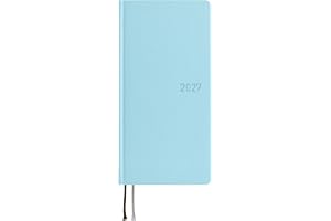 Hobonichi Techo 2027 Weeks MEGA – Colors: Sea Glass (English, Tall & Slim, January Start)