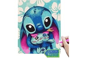QDUODUO Diamond Painting für Kinder Erwachsene Anfänger, 30x40cm Große 5D Diamant Painting Bilder, Cartoon Diamantmalerei Bastelset, DIY Mosaikherstellung Basteln Kit für Jungen Mädchen ab 6 Jahre