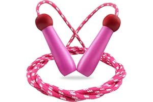 Corde à Sauter,MAKACTUA Speed Jump Rope Réglable pour en Bois pour Fitness, Crossfit, Sport,Training Exercice Activités de Plein Garçons Filles