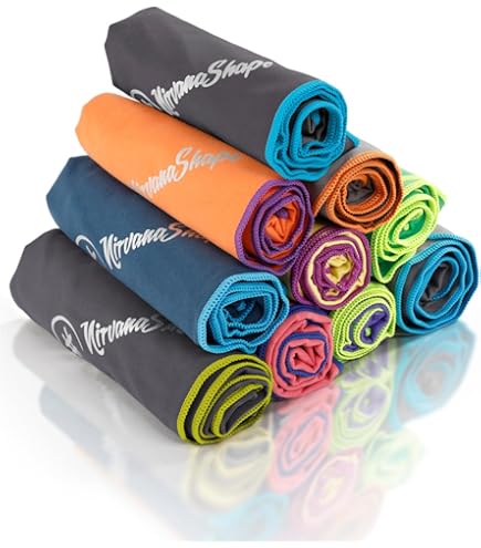 Asciugamano Microfibra HEAD Active Fluo 60x110cm - Leggero, Rapida Asciugatura, Con Elastico Per Viaggi E Palestra - Foto 4