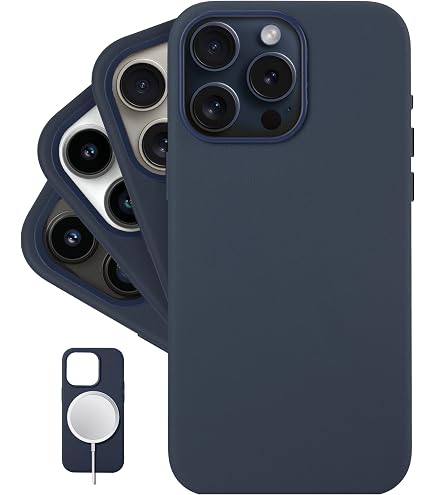 WIIUKA Coque Cuir Vintage Pour IPhone 15 Pro Max - Cuir Allemand, Finition Extra Fine