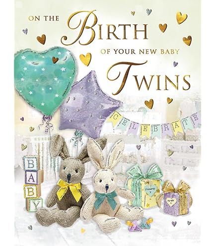 Biglietto di auguri per la nascita con busta Benvenuto nel mondo • Moderno biglietto di auguri