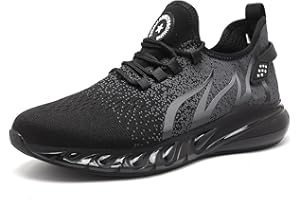 PJZHJI Arbeitsschuhe Herren Damen Leicht Sicherheitsschuhe Sportlich Stahlkappenschuhe rutschfest Atmungsaktiv Schutzschuhe