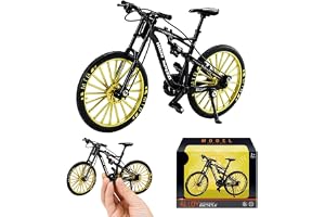 Fingercykelmodell, 1:10 mountainbikemodell, miniatyr fingercykel | Cykel legering cykelmodell, simulerad cykelmodell, desk hantverk för kontor, hem, klubb, undervisning