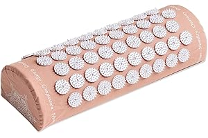 SHAKTIMAT Shakti Premium Acupressure Pillow Jaipur Level 1, Sustainable & Durable, Relieves Stress & Tension, Promotes Relaxation & Focus, Ethically Handcrafted Acupuncture Massage Pillow in India, Organic