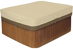 Classic Accessories Veranda 55-587-011501-00 Funda para Cubierta DE Jacuzzi Rectangular – M