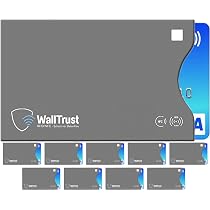 XVZZGNTH 14 Stück RFID Blocker Kartenhülle, 7 Var Produktbild-Vorschau 10