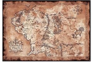 ABYstyle - LORD OF THE RING - Poster "Carte" 91,5 x 61 cm