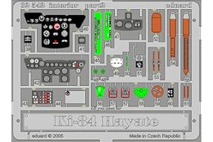 Eduard Accessories- Accessori per modellismo KI-84 Hayate Interno per Hasegawa Kit, 32542