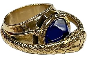 Costumeteers Wheel of Time Aes Sedai Ring Channeler ouroboros serpiente props mago el mago