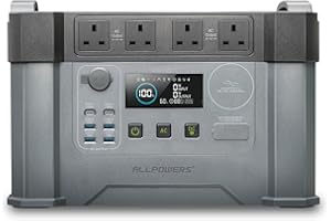 [Upgraded Version] ALLPOWERS S2000 PRO Portable Power Station, 2400W AC Solar Generator, MPPT 1451Wh Power Generator, UPS Function Portable Power Source for Power Outage Camping Outdoor RV