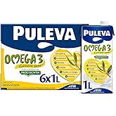 Puleva Omega 3 Original with Proessentia&reg; brik 1L - Box 6 liters | Milk with Omega 3 and Proessentia, helps the normal functi