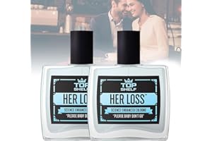 BOSENLAM Her Loss Cologne for Men, Top Shelf Pheromone Cologne for Men (2pcs)
