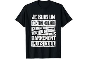 CADEAUX MOTARD HOMMES & TEE SHIRT MOTORCYCLE MOTO T-shirt Motard Tonton Homme Moto Cadeau Motorcycle Motards T-Shirt