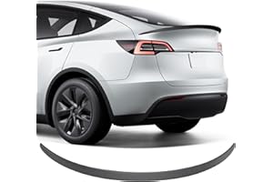 Arcoche Tesla Model Y Spoiler Rear Spoiler Wing Performance Tailgate Rear Lid for Tesla 2020-2024 Model Y Accessories (Matte Carbon Fiber)